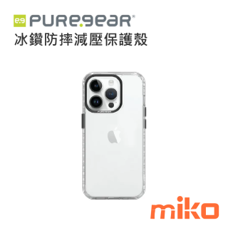 PureGear普格爾 iPhone 15 冰鑽防摔減壓保護殼 Magsafe  - 黑